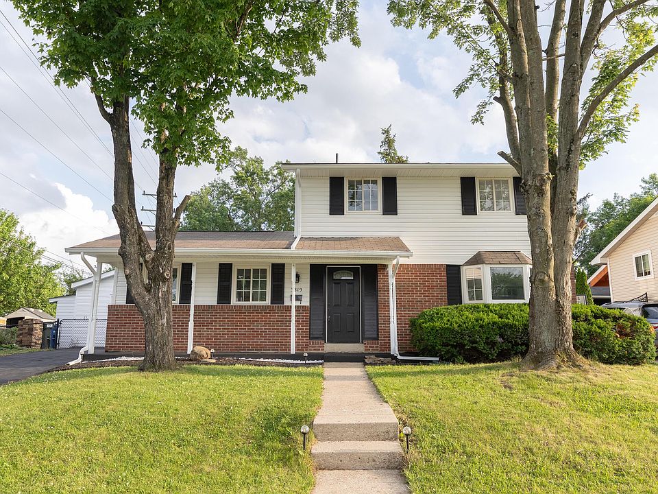 House we purchased in Columbus, OH — front exterior